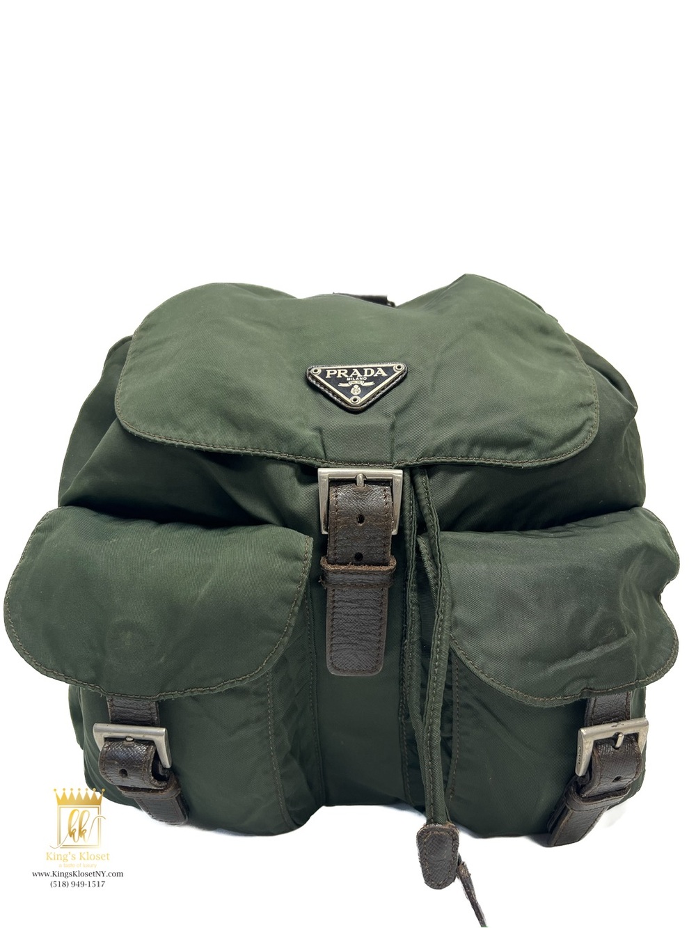 Prada nylon vintage backpack